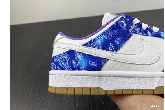 SB White Nike Blue Dunk Purple Low Navy CT5053-041 0813
